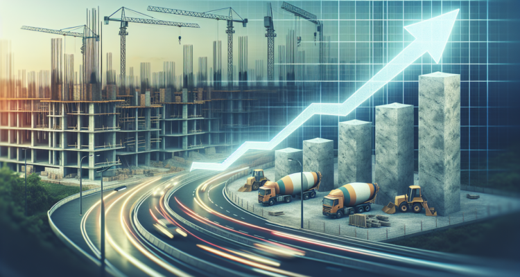 alt_text: Grafik kenaikan harga semen berdampak pada anggaran dan proyek pembangunan.