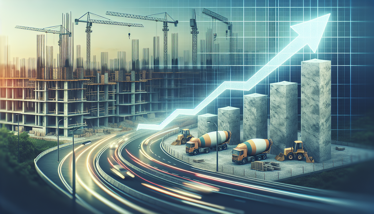 alt_text: Grafik kenaikan harga semen berdampak pada anggaran dan proyek pembangunan.