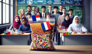 alt_text: "Inovasi Prancis-Indonesia: Beras pintar untuk edukasi pelajar."