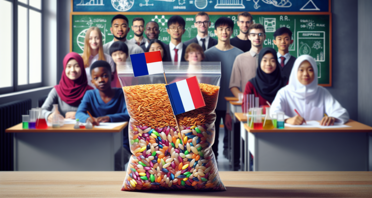 alt_text: "Inovasi Prancis-Indonesia: Beras pintar untuk edukasi pelajar."