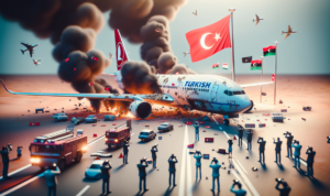 "alt_text": "Kecelakaan pesawat Turki di Libya memicu guncangan global dan perhatian dunia."