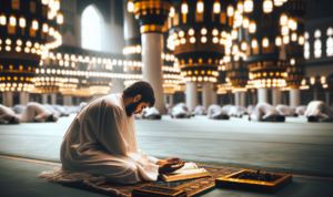 alt_text: Prabowo menjalani ibadah di Makkah dengan khusyuk dan penuh khidmat.