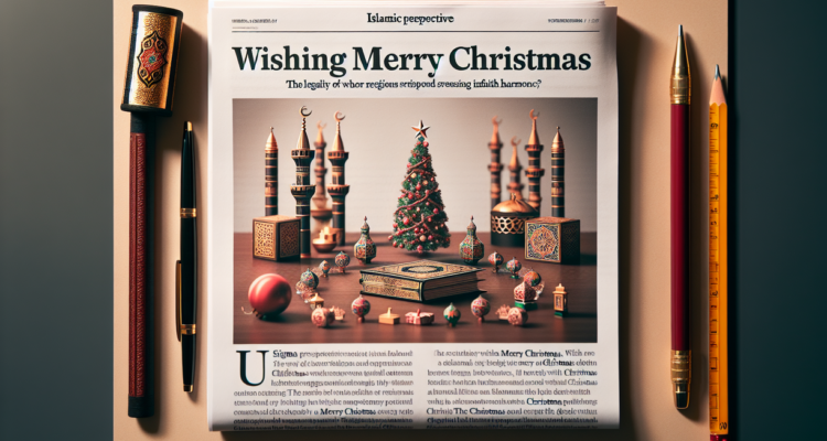 alt_text: Perspektif Islami tentang hukum mengucapkan Selamat Natal.