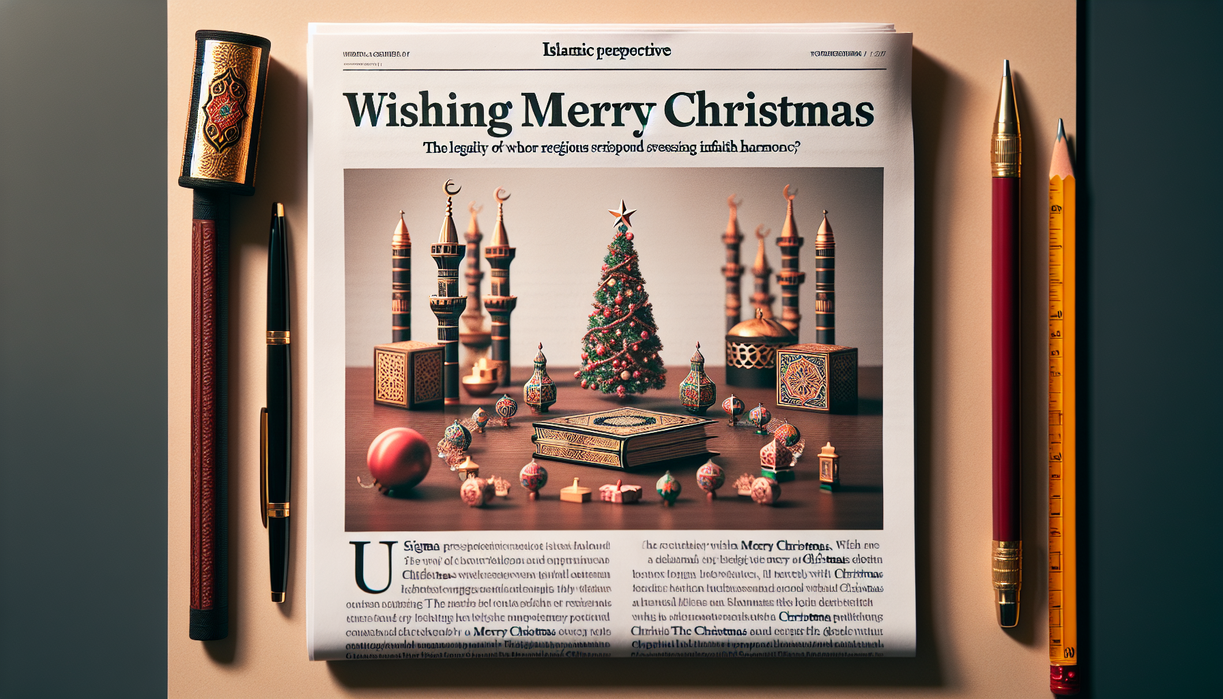 alt_text: Perspektif Islami tentang hukum mengucapkan Selamat Natal.