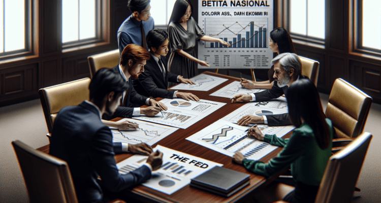 alt_text: "Diskusi pengaruh kebijakan The Fed terhadap ekonomi Indonesia dan nilai tukar Dolar AS."