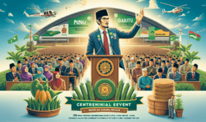 alt_text: Bupati Garut berdiskusi dengan komunitas tani NU untuk meningkatkan ekonomi lokal.