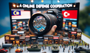 alt_text: Produk Malaysia dan Turki dipromosikan dalam acara kerjasama pertahanan kedua negara secara online.