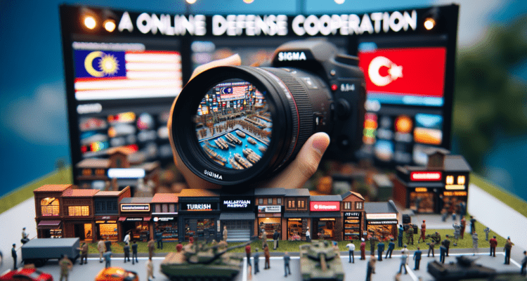 alt_text: Produk Malaysia dan Turki dipromosikan dalam acara kerjasama pertahanan kedua negara secara online.