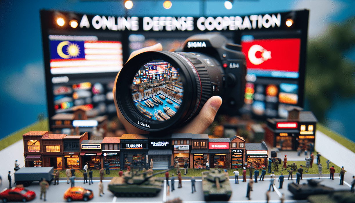 alt_text: Produk Malaysia dan Turki dipromosikan dalam acara kerjasama pertahanan kedua negara secara online.