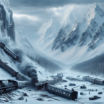 alt_text: Kereta anjlok di Trans-Siberia, menyebabkan guncangan besar dan dampak global signifikan.