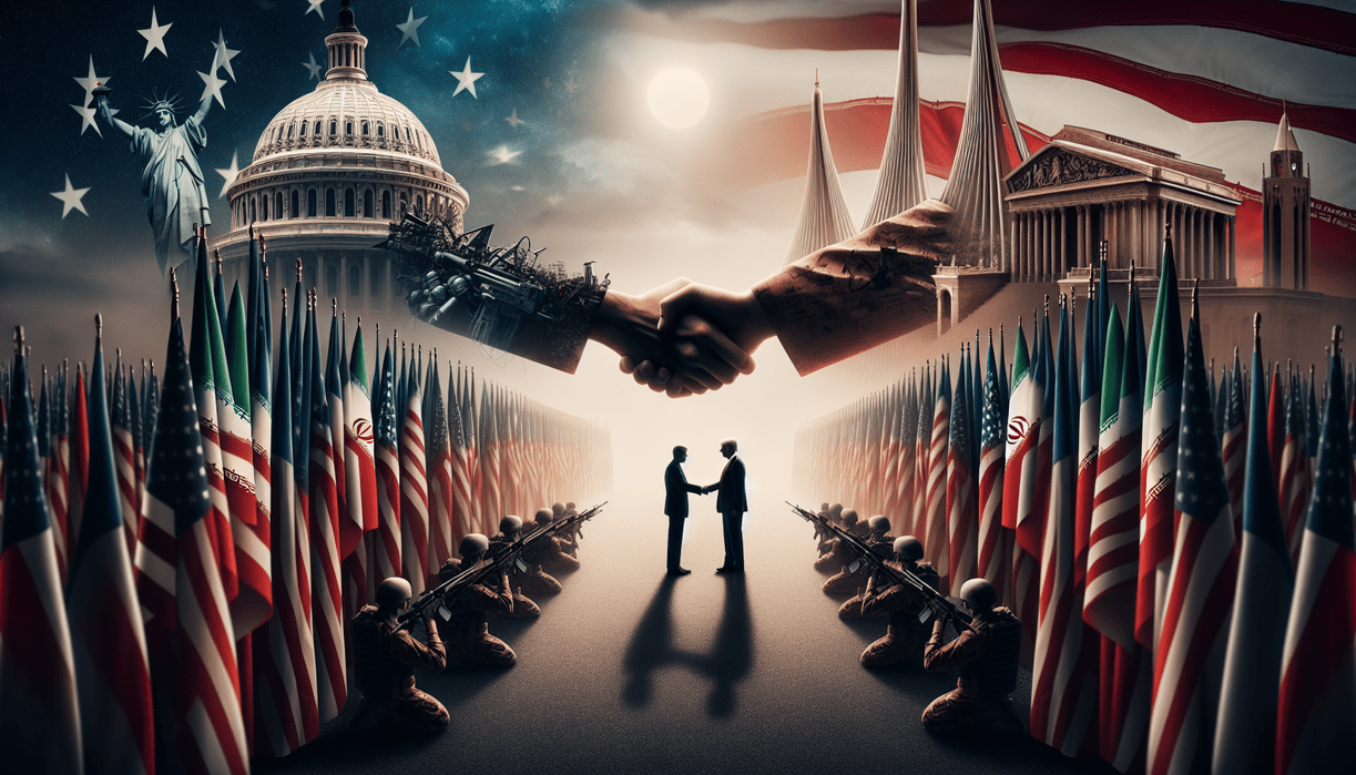 alt_text: Ketegangan AS-Iran diwarnai kilas balik Revolusi Iran dan dampaknya hingga kini.