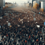 alt_text: Demo Iran akibat seruan Trump, massa protes luas, dampak global terlihat.