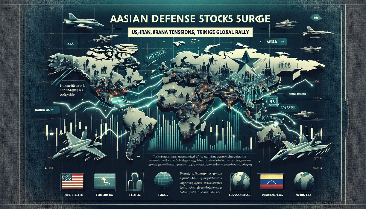 alt_text: Grafik saham naik, mencerminkan peningkatan saham pertahanan Asia di tengah gejolak.