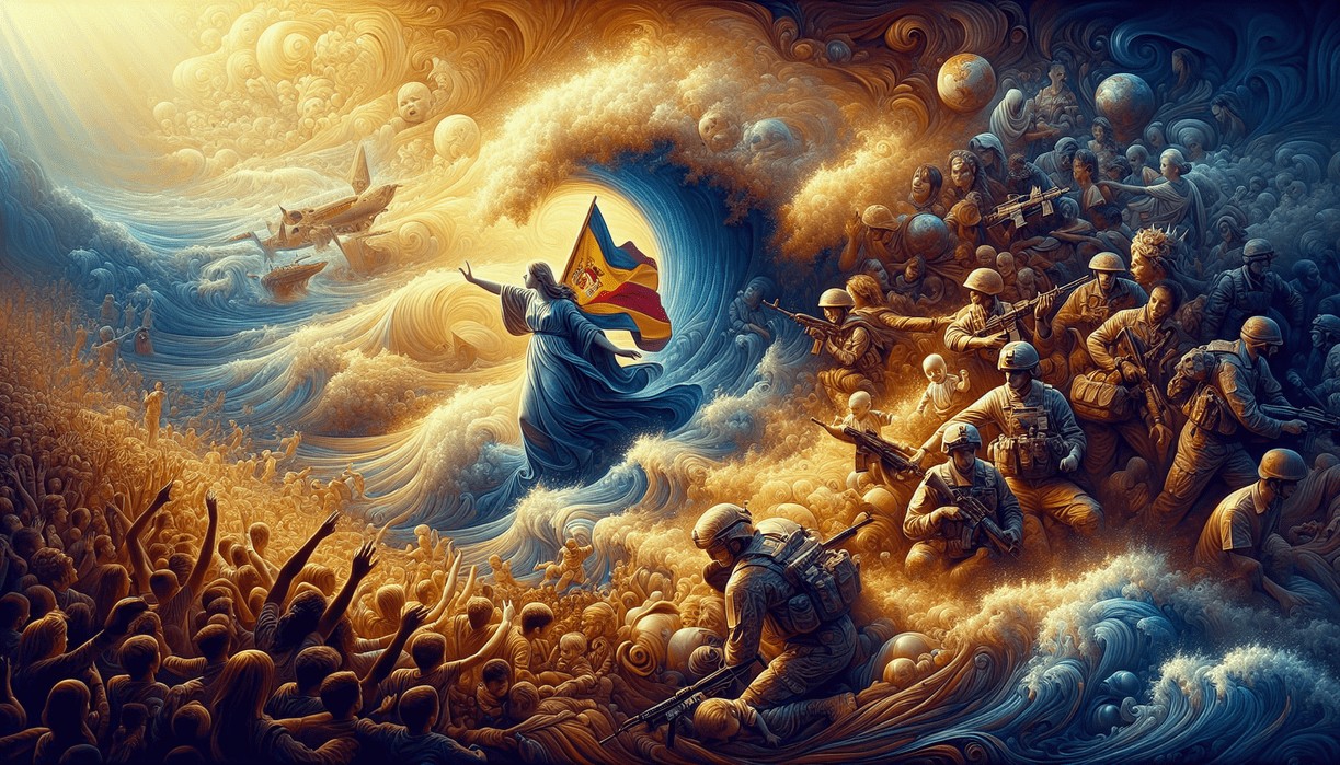 alt_text: Spanyol mendukung penyelesaian damai untuk krisis politik dan kemanusiaan di Venezuela.