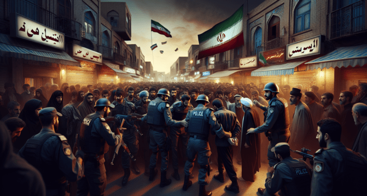 alt_text: Tas wanita di tengah kerusuhan Iran, mencerminkan perubahan wajah keamanan.