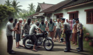 "alt_text": "Modus curanmor di Sukadana gagal, pelaku tertangkap basah saat beraksi."