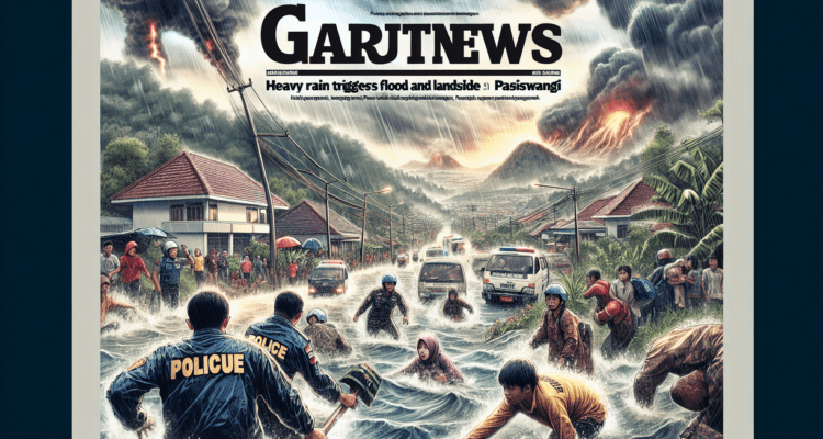 alt_text: Banjir melanda Pasirwangi; warga saling bantu hadapi tantangan alam dengan solidaritas.