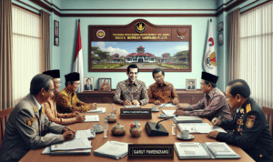 alt_text: "Bupati Garut bersama tim membahas arah baru dalam tata kelola penyiaran daerah."