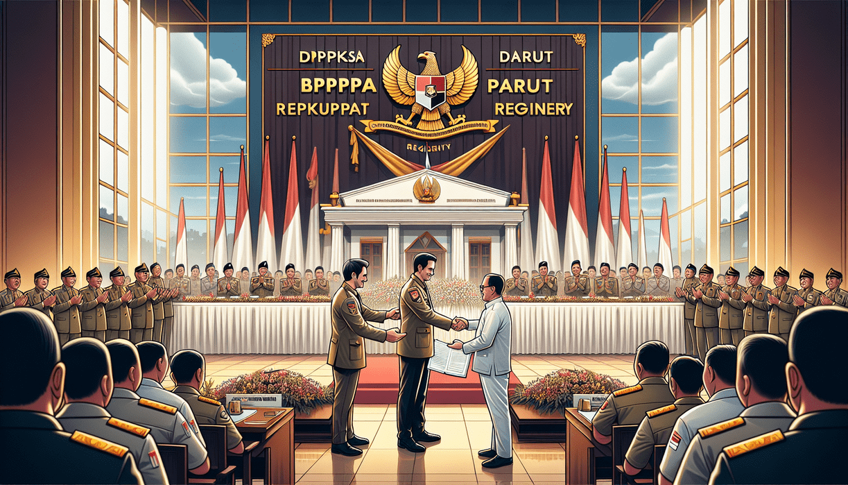 alt_text: "Bupati Garut meresmikan inovasi layanan baru di Puskesmas."