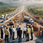 alt_text: Bupati Garut berdiskusi tentang proyek pembangunan Jalan Selatan untuk kemajuan daerah.