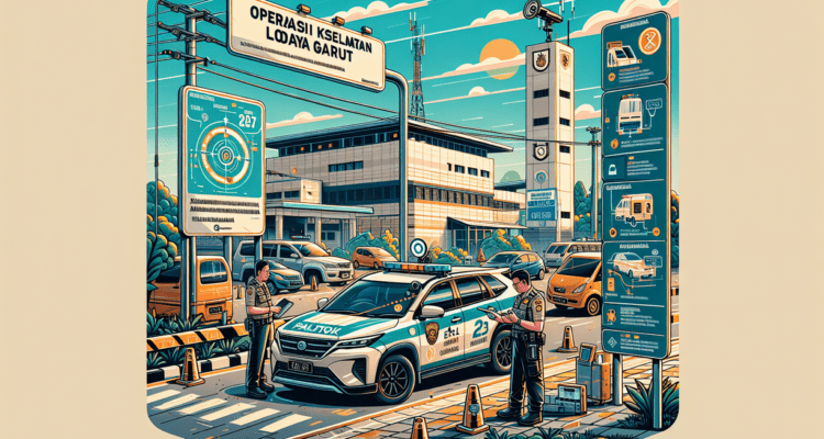 alt_text: ETLE Garut di sekitar RSUD dr. Slamet, simbol perubahan dalam penegakan lalu lintas.