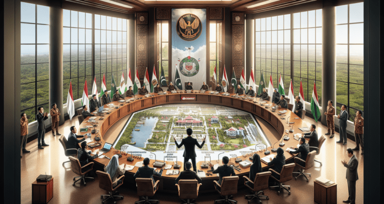 alt_text: "Panggung megah di Garut Plaza untuk Festival Ramadan 2026, ramai penonton dan dekorasi meriah."