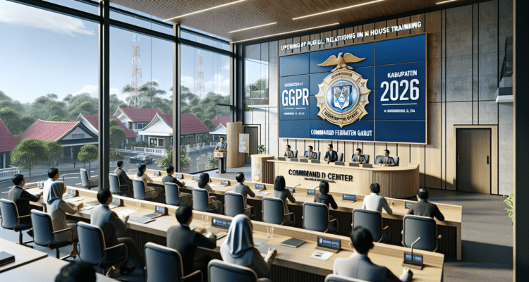 alt_text: Poster "GGPR 2026" tentang inovasi komunikasi publik di Garut.