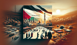 alt_text: "Ilustrasi tentang kondisi 9.300 tahanan Palestina di konteks global dan nilai kemanusiaan."