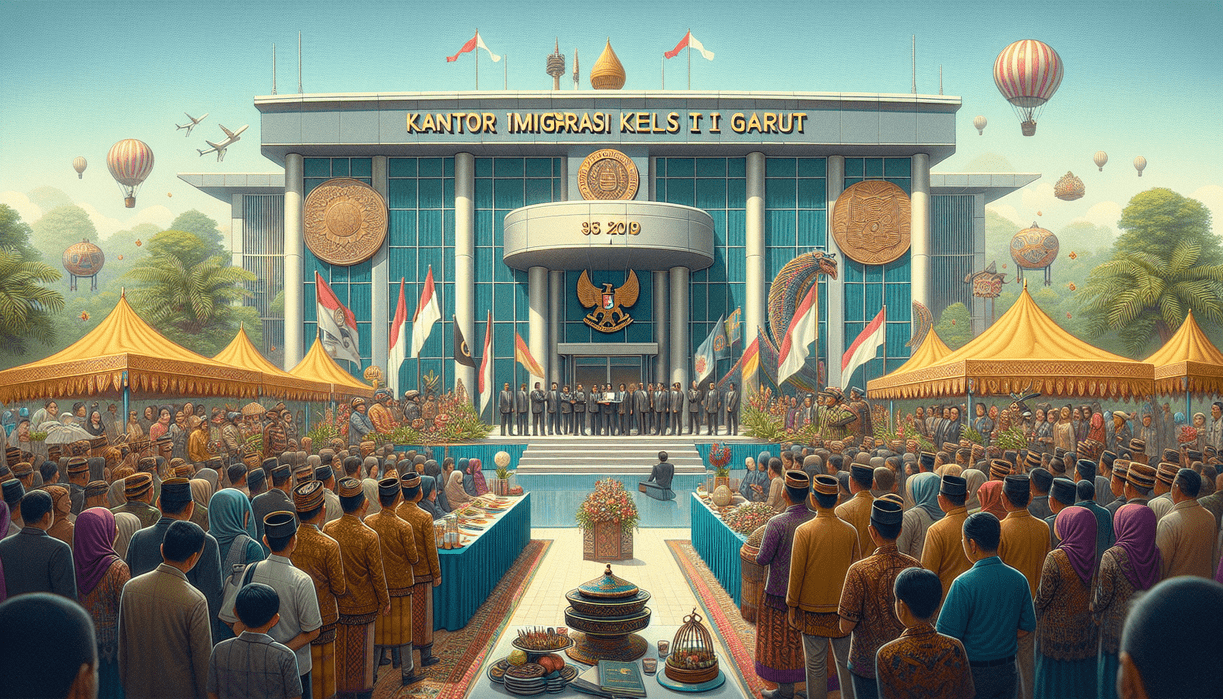 alt_text: "Kantor Imigrasi Garut, layanan pembuatan paspor kini lebih dekat dan mudah diakses."