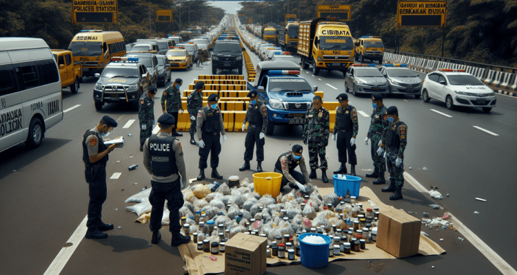 alt_text: Kecelakaan di Cibatu ungkap temuan obat keras dalam kendaraan yang terlibat.