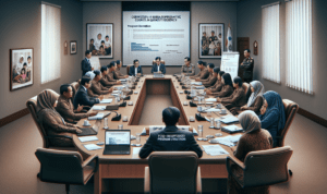 alt_text: Anggota Komisi IV DPRD Garut membahas strategi penguatan data untuk kebijakan daerah.