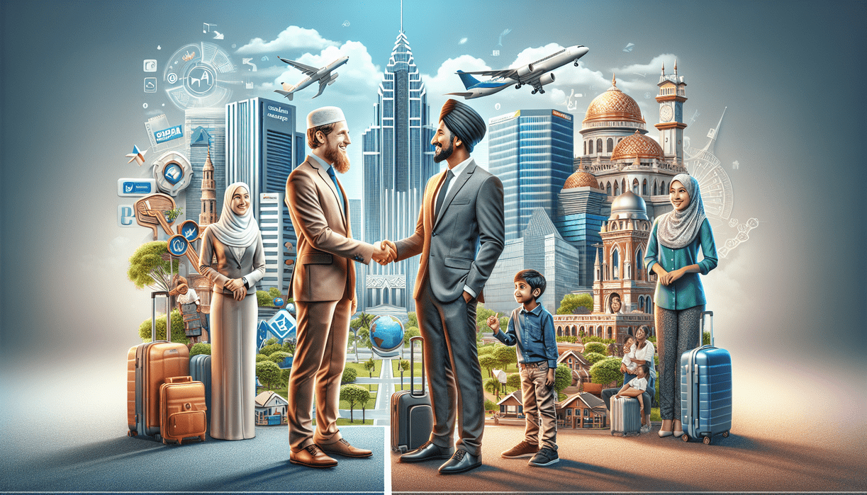 alt_text: Ilustrasi mudik Islami dengan kendaraan terlindungi, menampilkan suasana tenang dan aman.