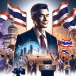 alt_text: "Hasil pemilu: Partai Anutin memimpin, menandai era baru politik di Thailand."