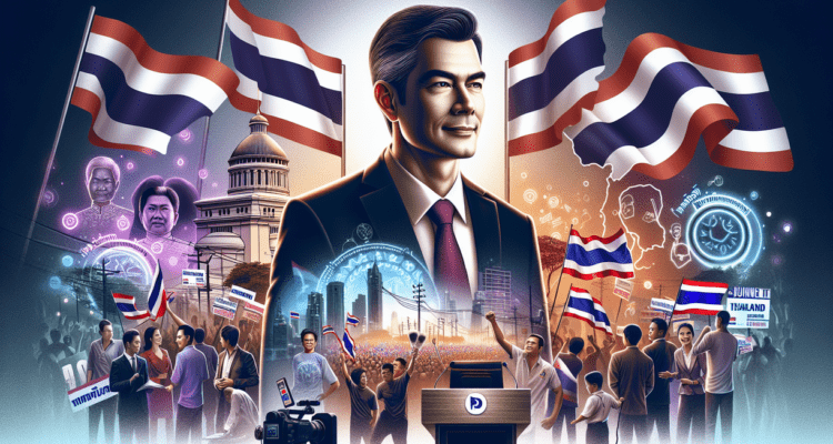 alt_text: "Hasil pemilu: Partai Anutin memimpin, menandai era baru politik di Thailand."