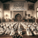 alt_text: Gambar Pondok Pesantren Darul Arqam di Garut dengan semangat mengajarkan ibadah haji sejak dini.