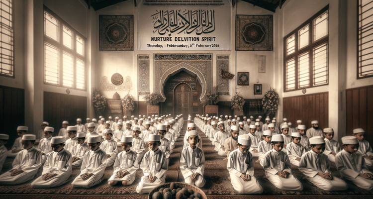 alt_text: Gambar Pondok Pesantren Darul Arqam di Garut dengan semangat mengajarkan ibadah haji sejak dini.