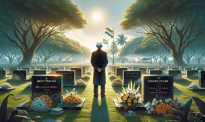 alt_text: Sampul buku "Refleksi HJG 213: Jejak Sunyi Bupati Garut" dengan desain yang elegan.