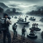 ```alt_text Sinergi Polsek Garut Kota bersihkan Sungai Cimanuk demi lingkungan lebih baik. ```