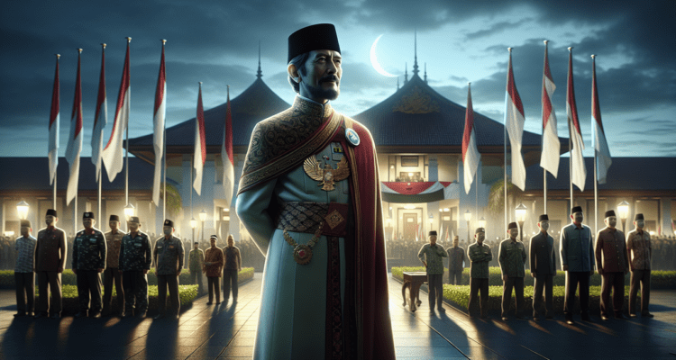 alt_text: Bupati Garut beramah tamah dengan warga saat malam Takbiran, menunjukkan sisi humanisnya.