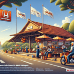 alt_text: Bale Santai Honda menawarkan tempat istirahat Muslim di jalur mudik dengan fasilitas kenyamanan.