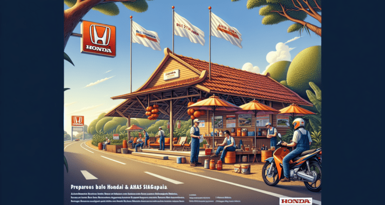 alt_text: Bale Santai Honda menawarkan tempat istirahat Muslim di jalur mudik dengan fasilitas kenyamanan.