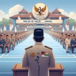 alt_text: Bupati Garut memimpin apel ASN untuk memperkuat disiplin dan etos kerja di lingkup pemerintahan.