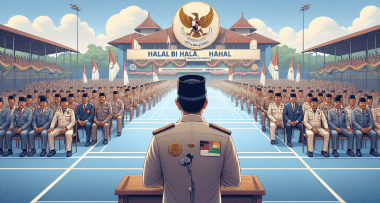 alt_text: Bupati Garut memimpin apel ASN untuk memperkuat disiplin dan etos kerja di lingkup pemerintahan.