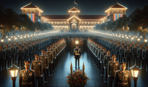 alt_text: Bupati Garut bersikap humanis saat menertibkan acara takbiran dengan pendekatan persuasif.