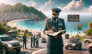 alt_text: Bupati Garut tinjau jalur selatan guna persiapan misi wisata Lebaran.