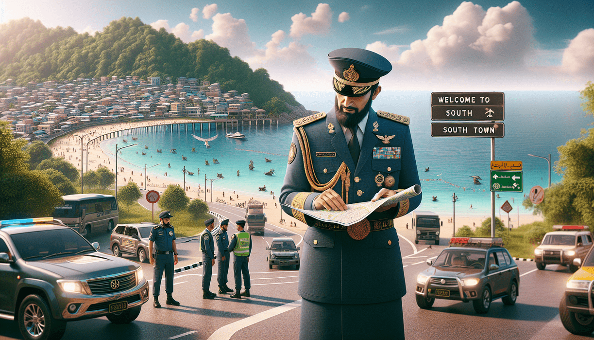 alt_text: Bupati Garut tinjau jalur selatan guna persiapan misi wisata Lebaran.