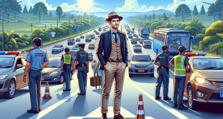 alt_text: Bupati Garut memantau langsung arus mudik di Jalur Utara saat puncak mudik.