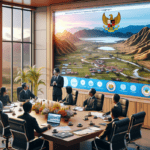 alt_text: Bupati Garut memegang sertifikat aset dalam acara peresmian lompatan tata ruang daerah.