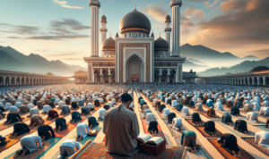 alt_text: Bupati Garut bersilaturahmi bersama warga dalam misi persatuan pada perayaan Hari Raya.