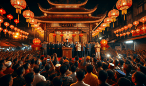 "alt_text": "Parade Cap Go Meh 2026 di Garut, menampilkan keragaman budaya dengan harmoni."